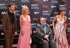 Alfombra roja inaugural de la edición 2023 del Zinemaldia