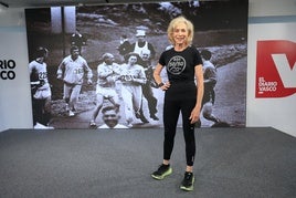 Kathrine Switzer, la primera mujer en correr y finalizar la Maratón de Boston, visita DV