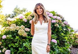 La psiquiatra Rosa María Martínez, en los jardines del Palacio de Miramar.