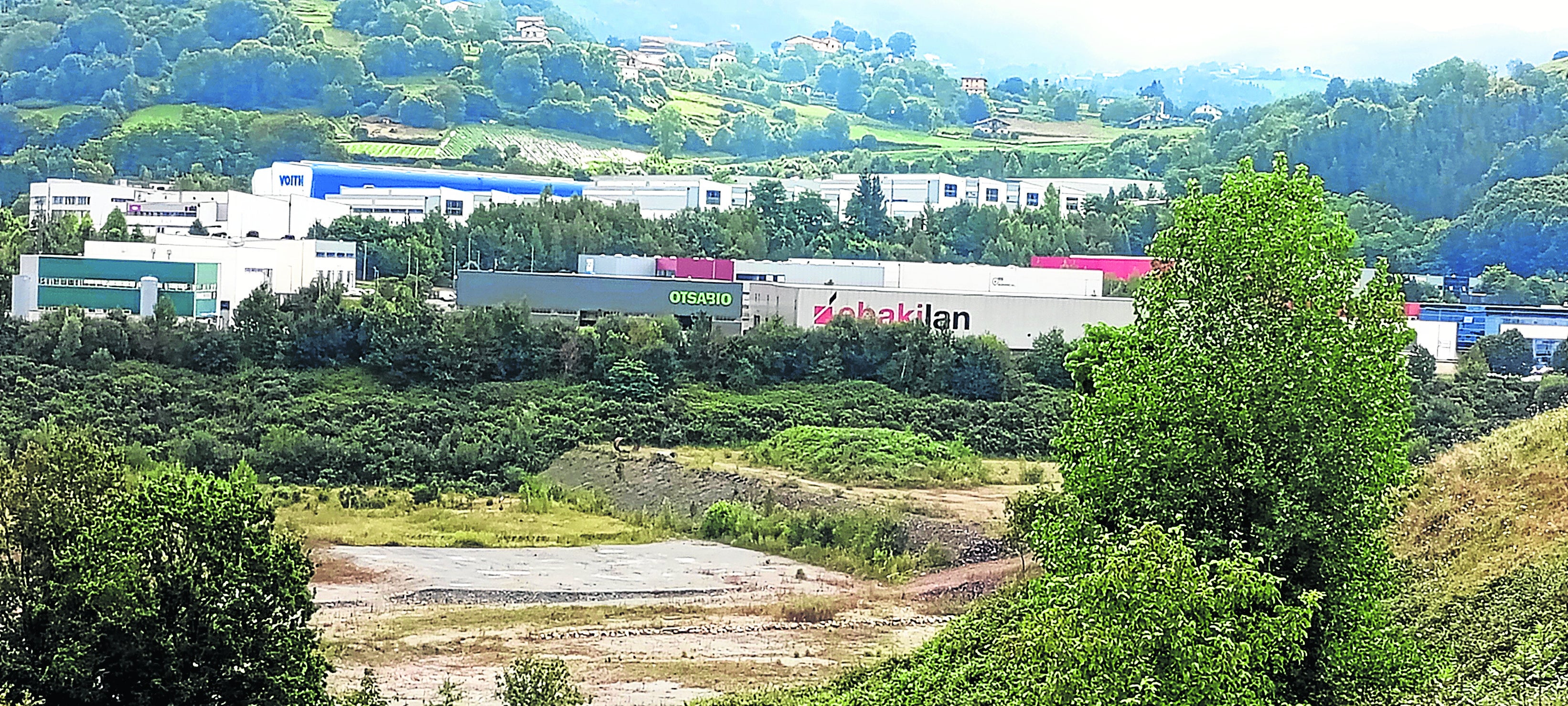 Imagen actual de la zona de Apatta que será urbanizada.