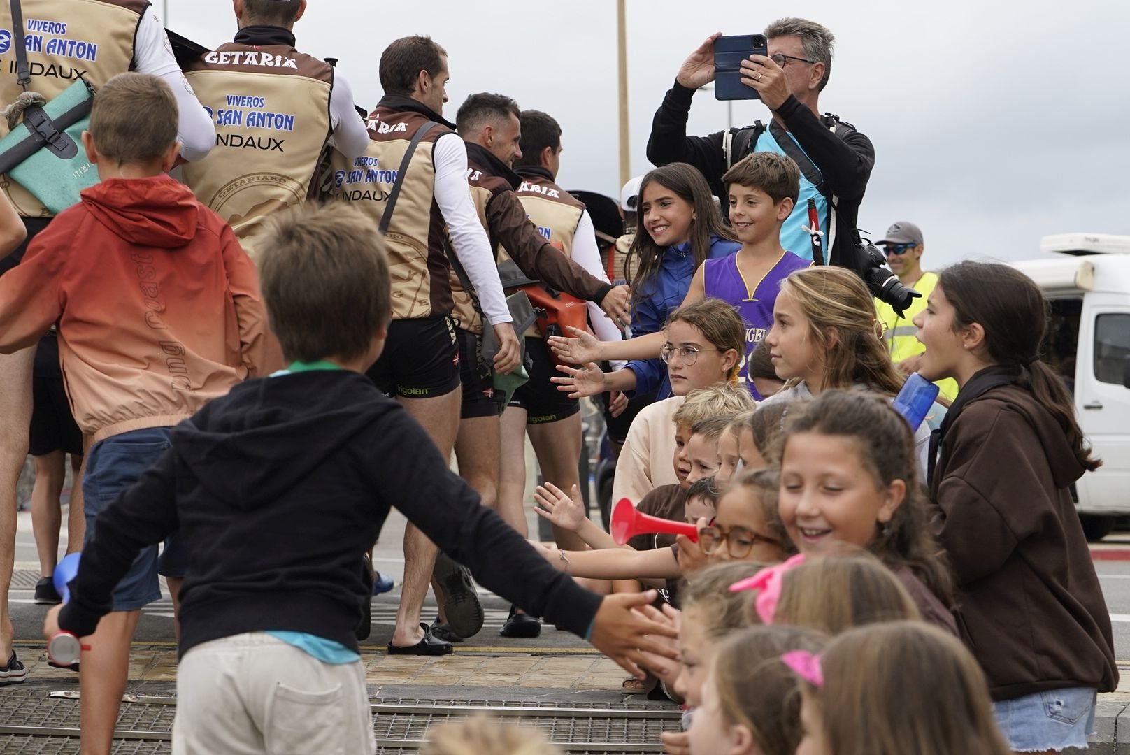 Victoria de Donostiarra en Getaria