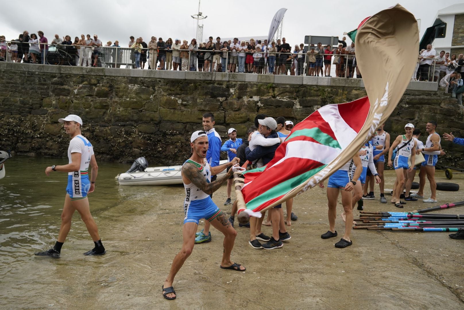 Victoria de Donostiarra en Getaria