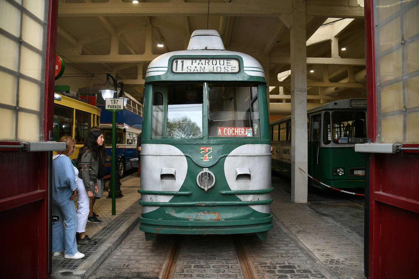 Las mejores imágenes del recorrido del tren de vapor entre Azpeitia y Lasao