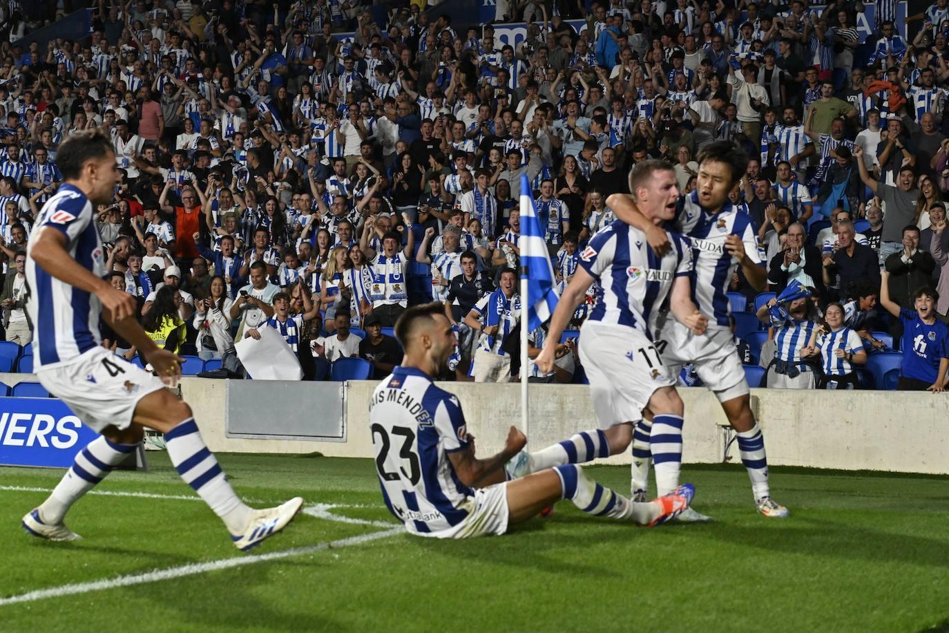 Las mejores imágenes del Real Sociedad - Alavés