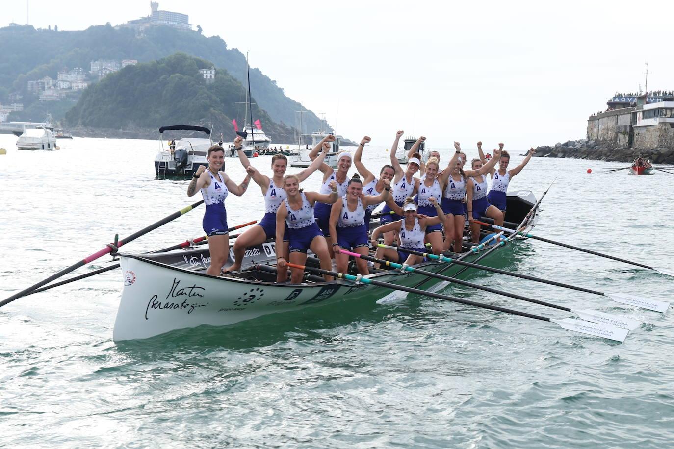 La clasificatoria femenina de la Bandera de la Concha, en imágenes