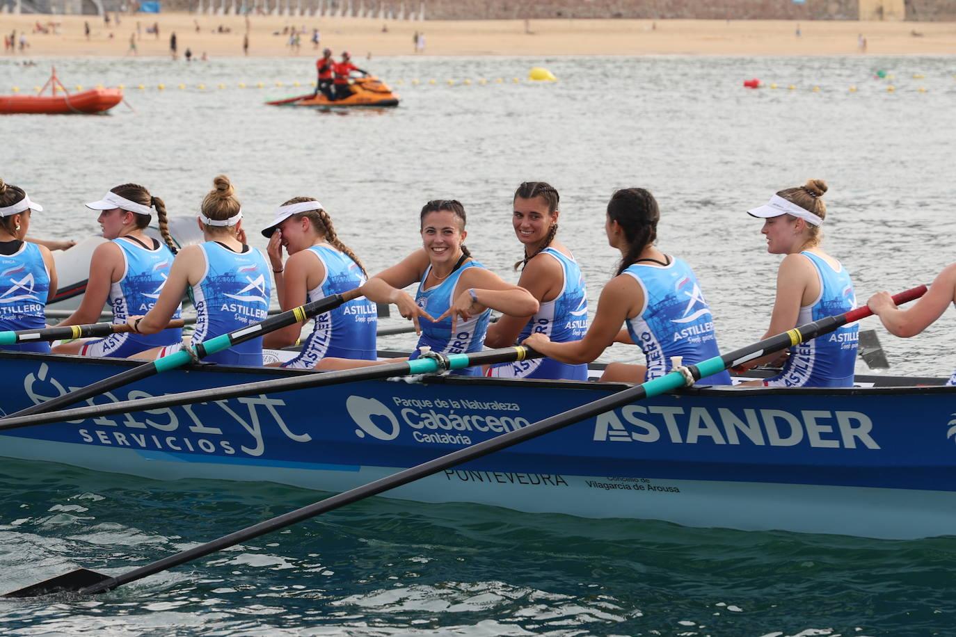 La clasificatoria femenina de la Bandera de la Concha, en imágenes