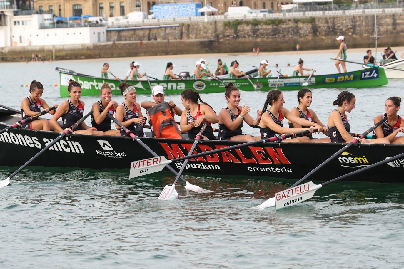 La clasificatoria femenina de la Bandera de la Concha, en imágenes