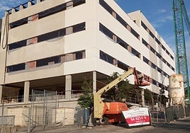 Edificio de Sprilur que acogerá empresas de alta tecnología a partir de diciembre.