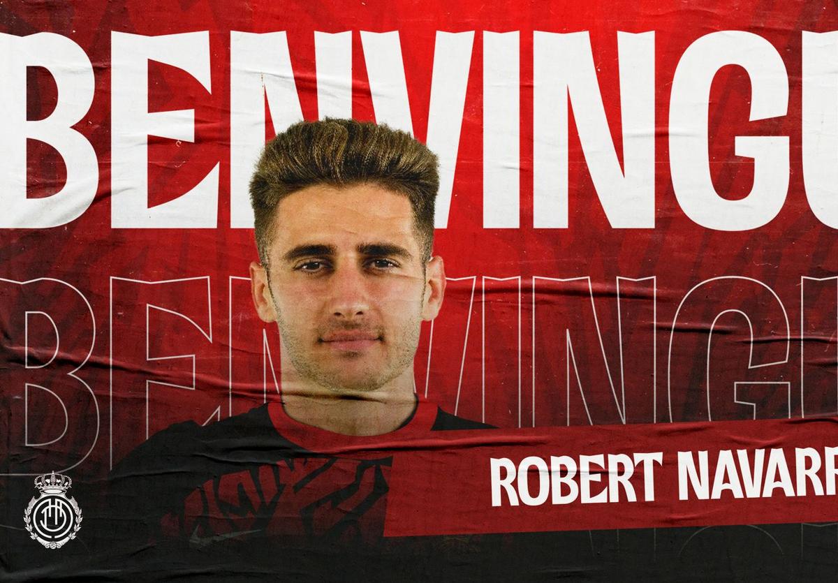 Robert Navarro jugará en el Mallorca la próxima temporada.