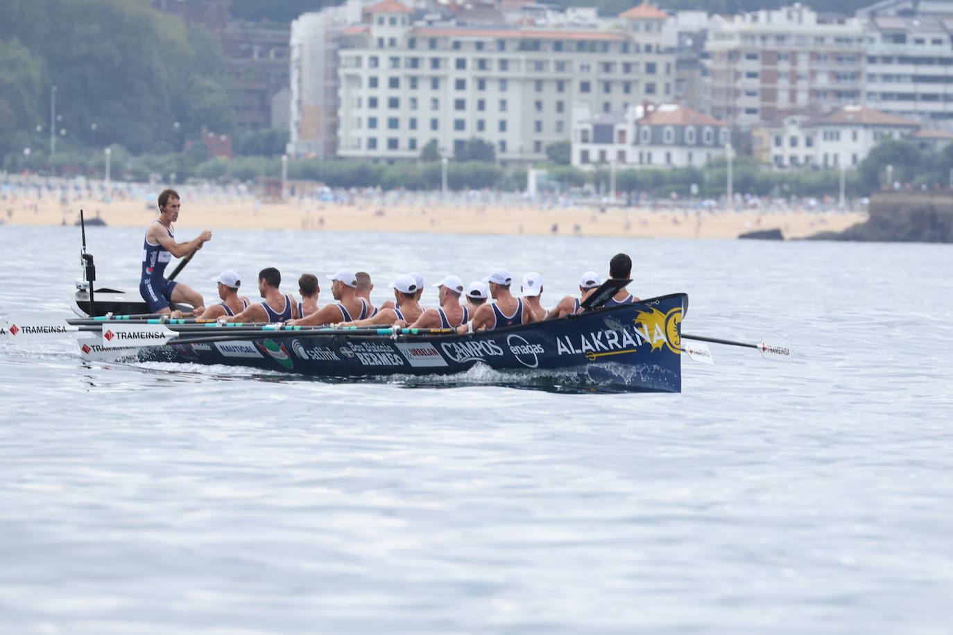 Las mejores imágenes de la regata masculina