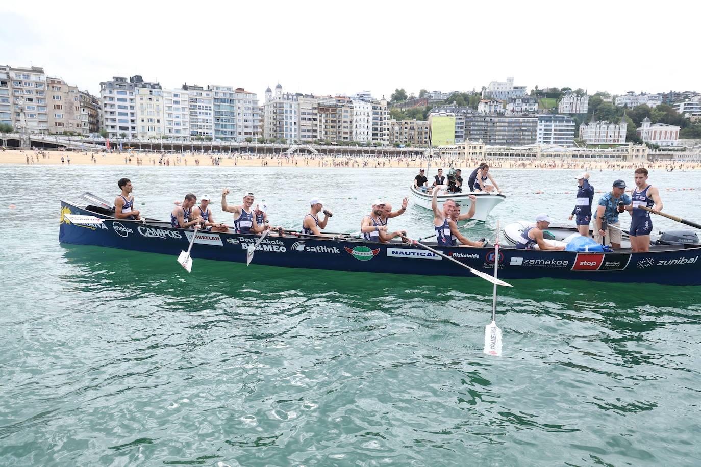 Las mejores imágenes de la regata masculina