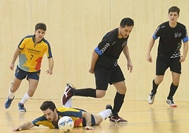 Imagen correspondiente a un derbi que disputaron Tolosala y Laskorain en el año 2022.