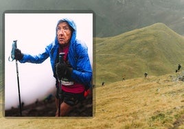 Irene Sarrionandia durante el Trail Valle de Tena en una imagen publicada por la organización.