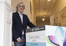 Iñigo de Miguel Beriain, en los cursos de verano de la UPV/EHU.