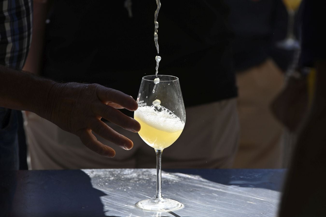 Gran ambiente en el Sagardo Eguna de Donostia