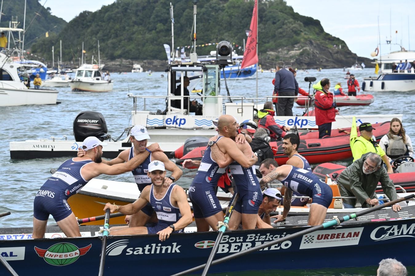 Urdaibai impone su ley en la Bandera de La Concha