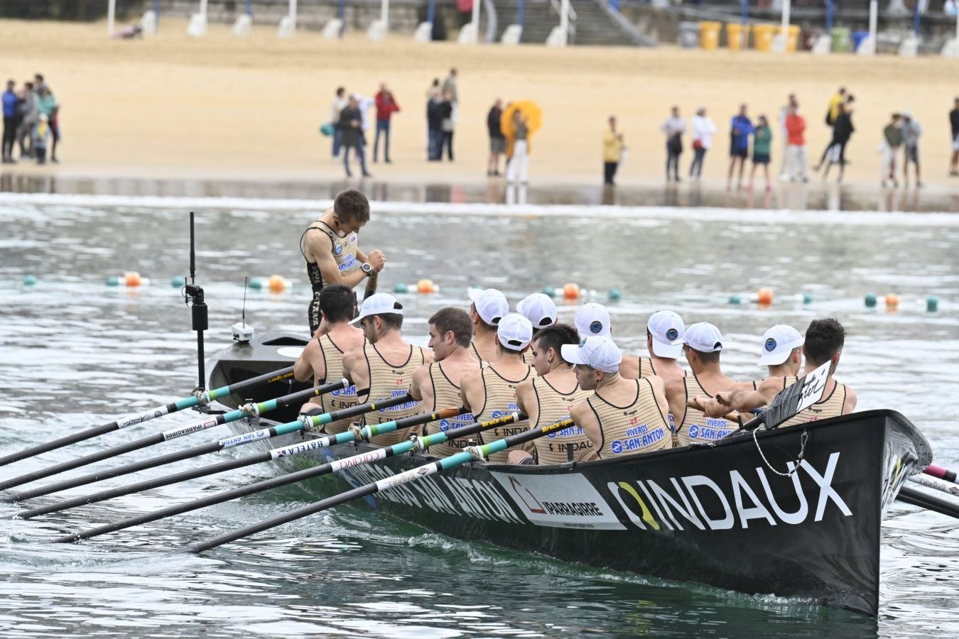 Urdaibai impone su ley en la Bandera de La Concha