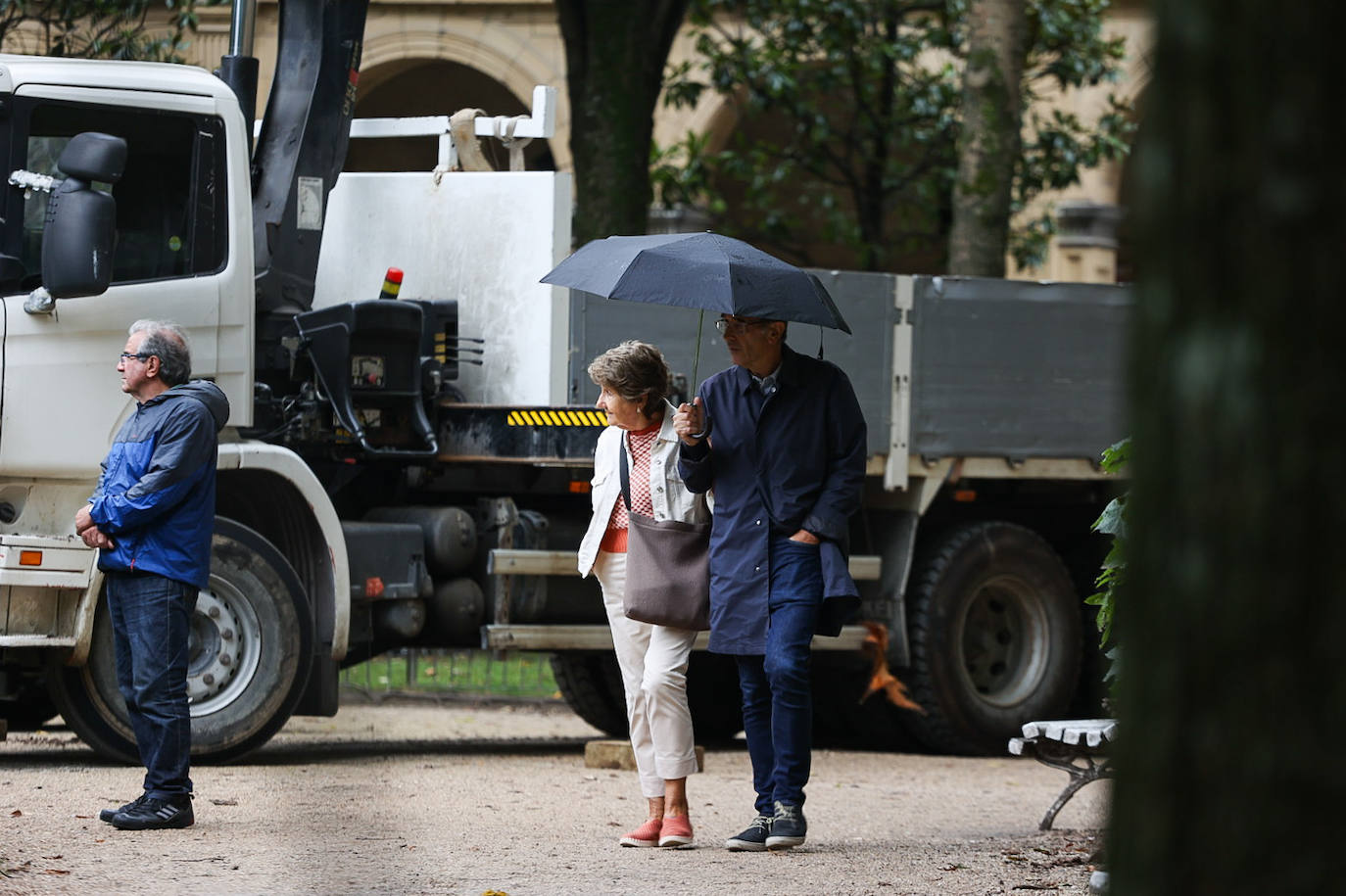 Día gris en San Sebastián