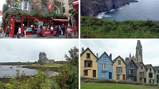 Dublín, Galway y Cork, el triángulo irlandés