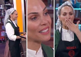 Nerea Garmendia, en su estreno en Masterchef Celebrity 9.