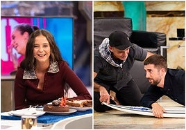 Victoria Federica y Aitor Francesena, invitados de 'El Hormiguero' y 'La Revuelta' de este lunes.
