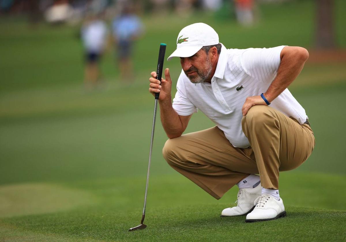 José María Olazabal, en el último Masters.