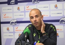 José Luis Sánchez Vera, entrenador de la Real.