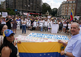 Iñaki Anasagasti ha estado en la convocatoria de Bilbao.