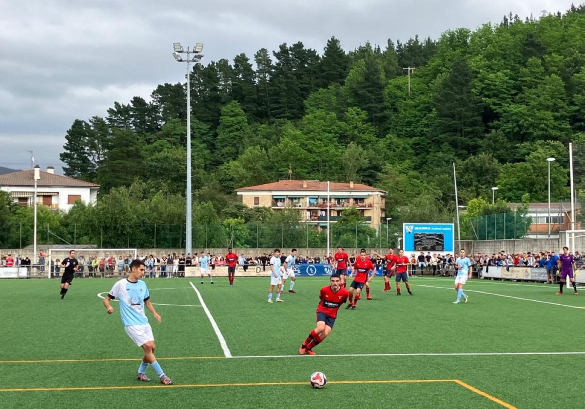 La UDA regresa a Ibarra tras el último partido disputado en el campo que supuso el ascenso del equipo.