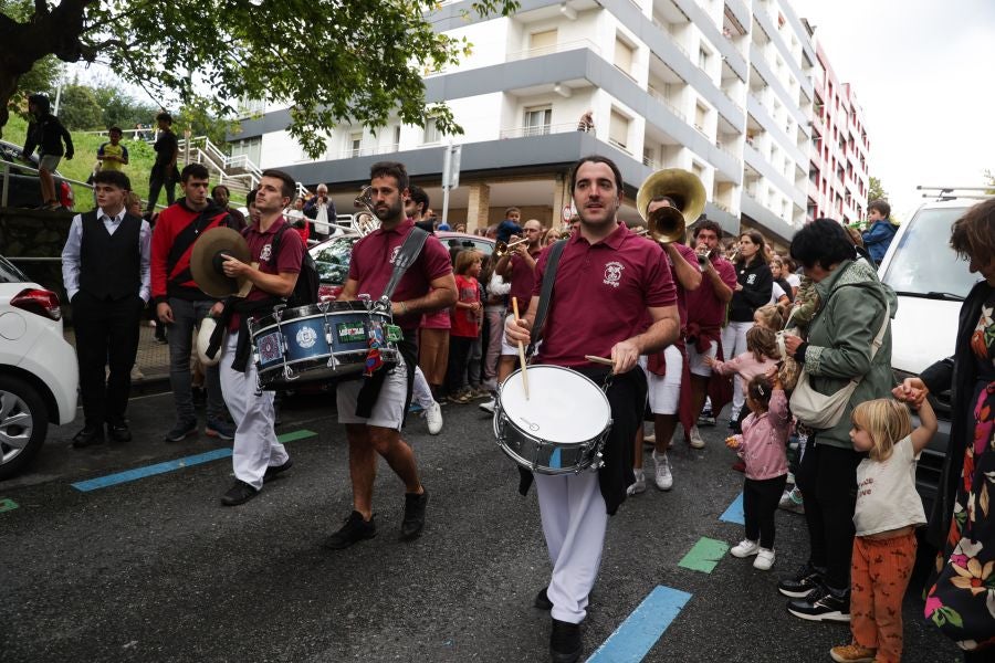 Txupinazo en los Porrontxos de Egia