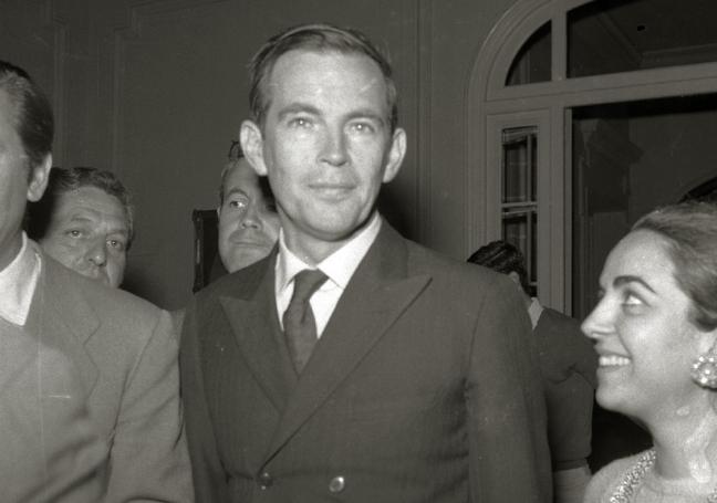 El doctor Barnard en San Sebastián en junio de 1969.