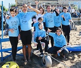 Todos preparados para competir en el Kind Surf Challenge by Seiko.