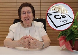 La bioquímica y nutricionista Ana María Lajusticia en un vídeo de su canal de YouTube.