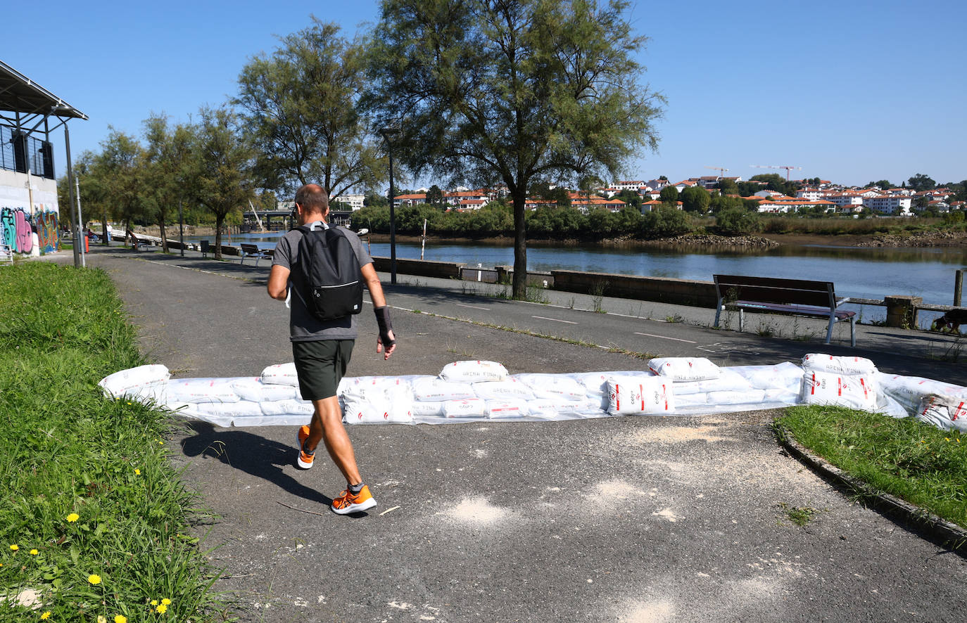 Gipuzkoa se blinda ante las mareas vivas