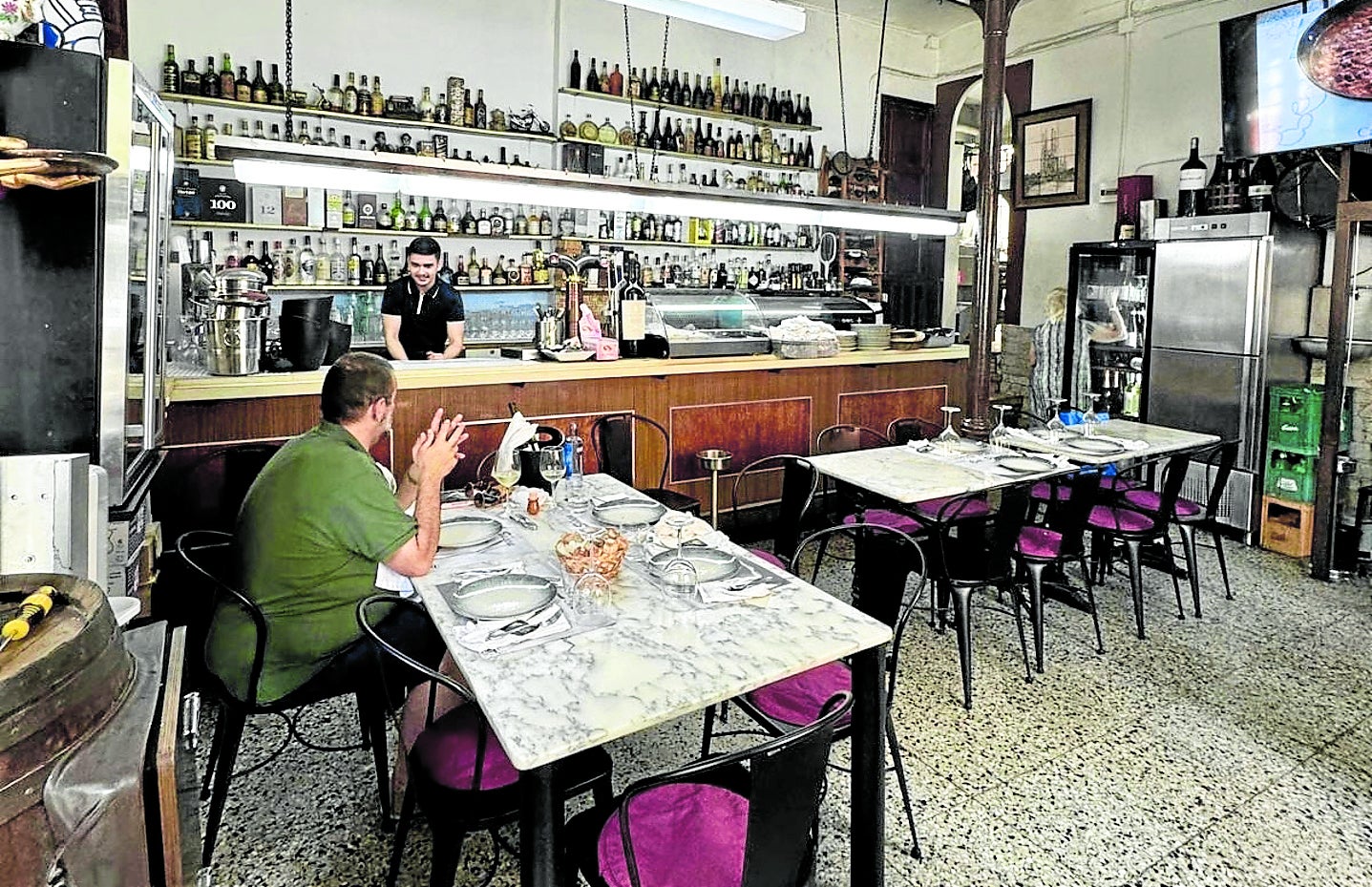 Aspecto general del establecimiento.