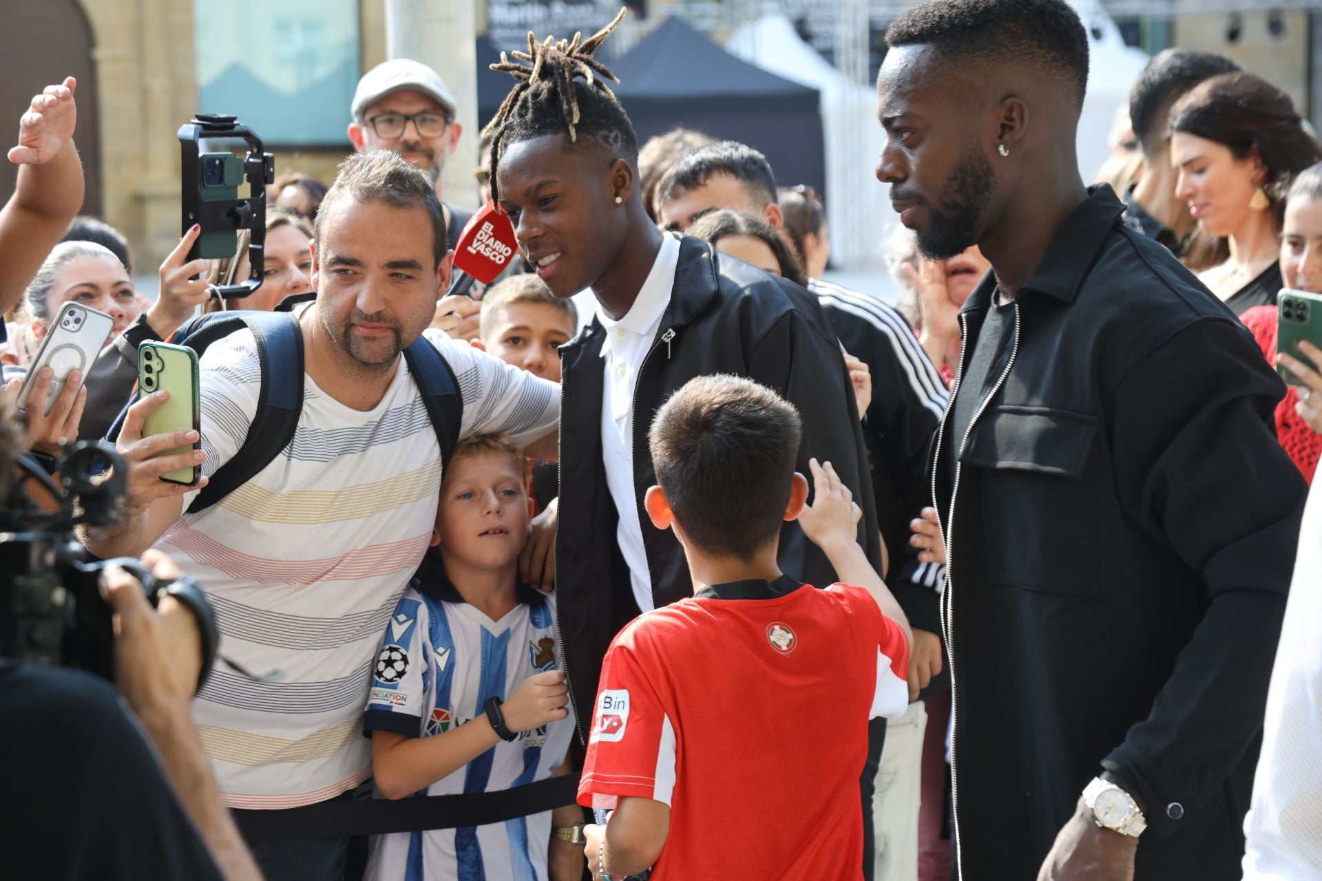 Los Williams se dan un baño de cine en Donostia