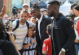 Los hermanos Nico e Iñaki Williams.