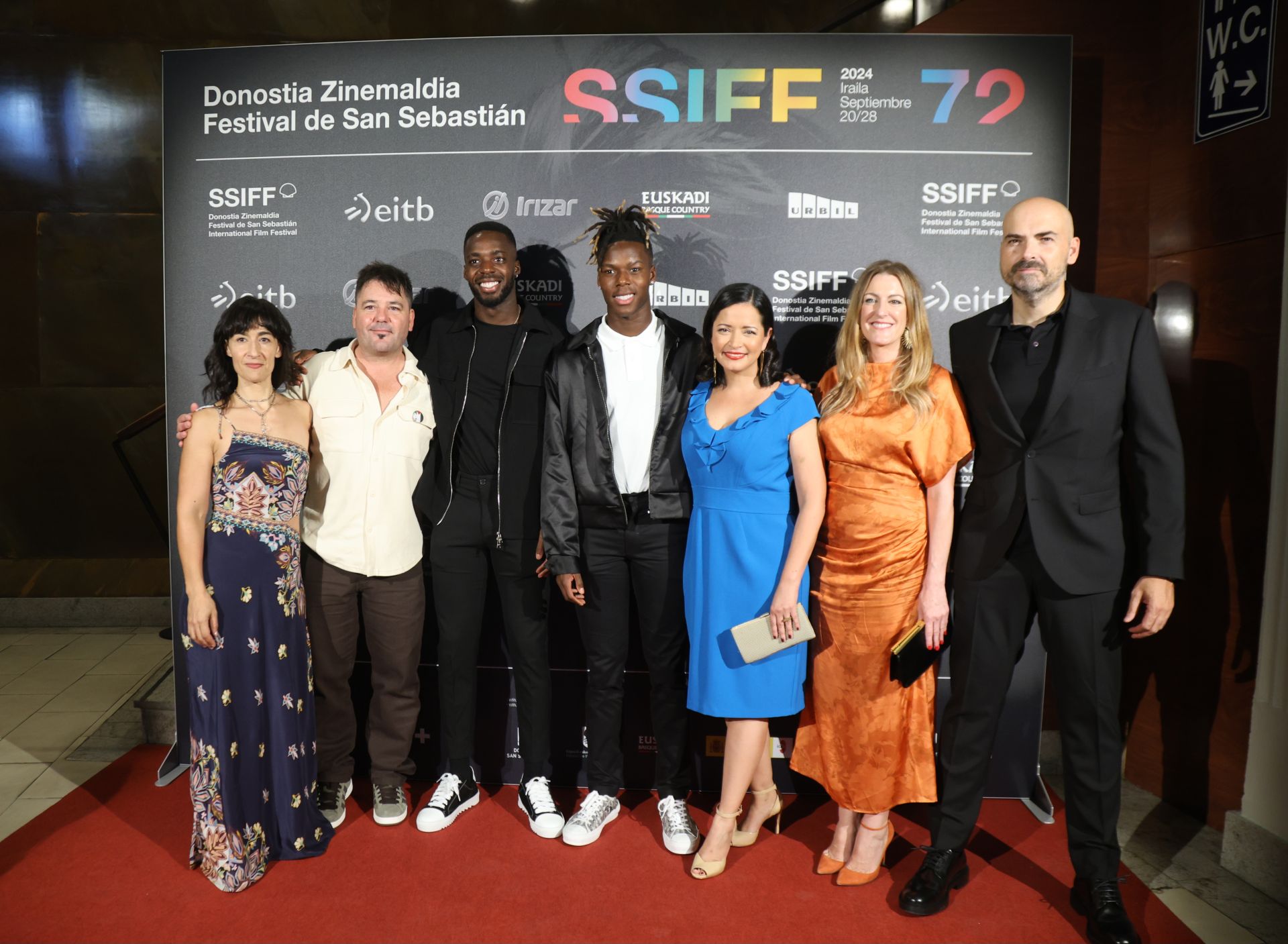 Los Williams se dan un baño de cine en Donostia