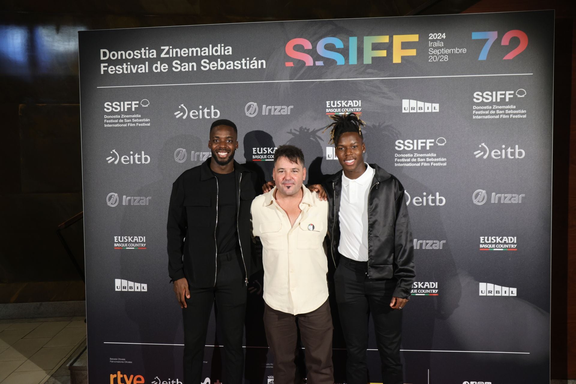 Los Williams se dan un baño de cine en Donostia