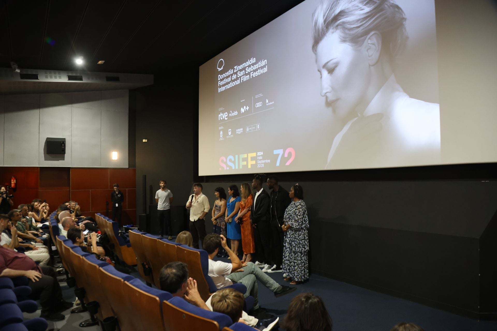 Los Williams se dan un baño de cine en Donostia