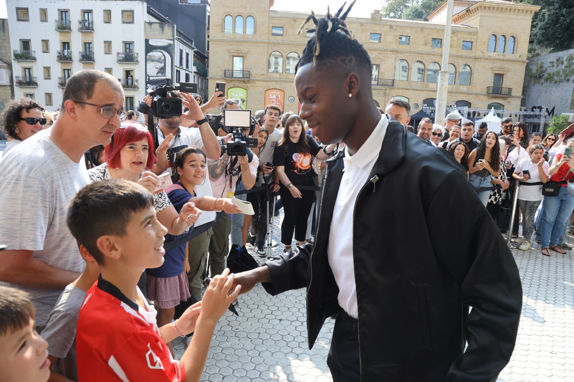 Los Williams se dan un baño de cine en Donostia
