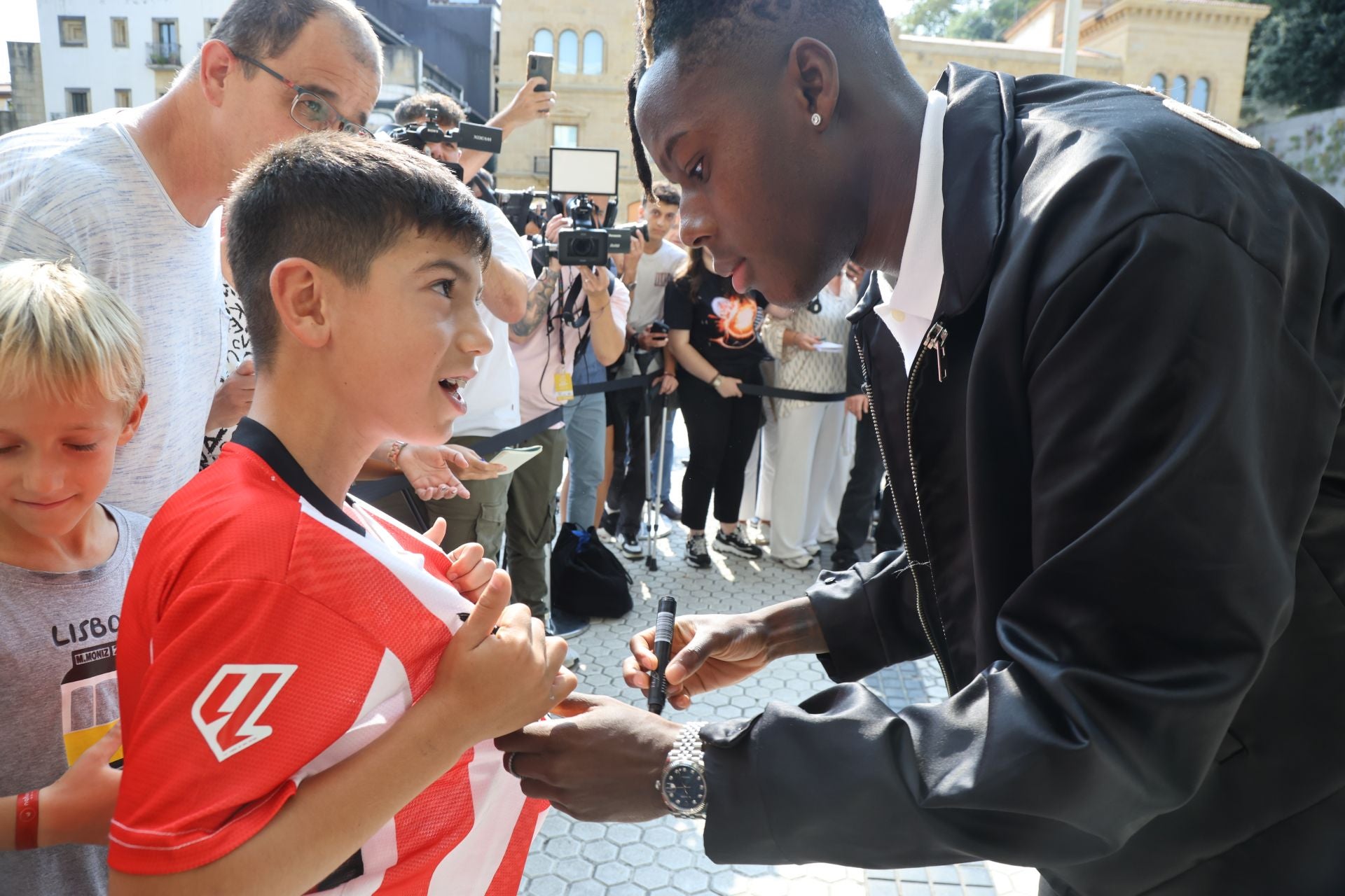 Los Williams se dan un baño de cine en Donostia