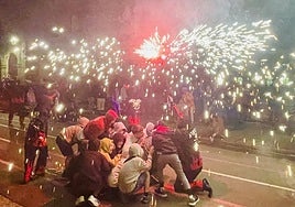 Un espectáculo de correfocs, que suelen tener muy buena acogida, es una de las novedades de la jornada.