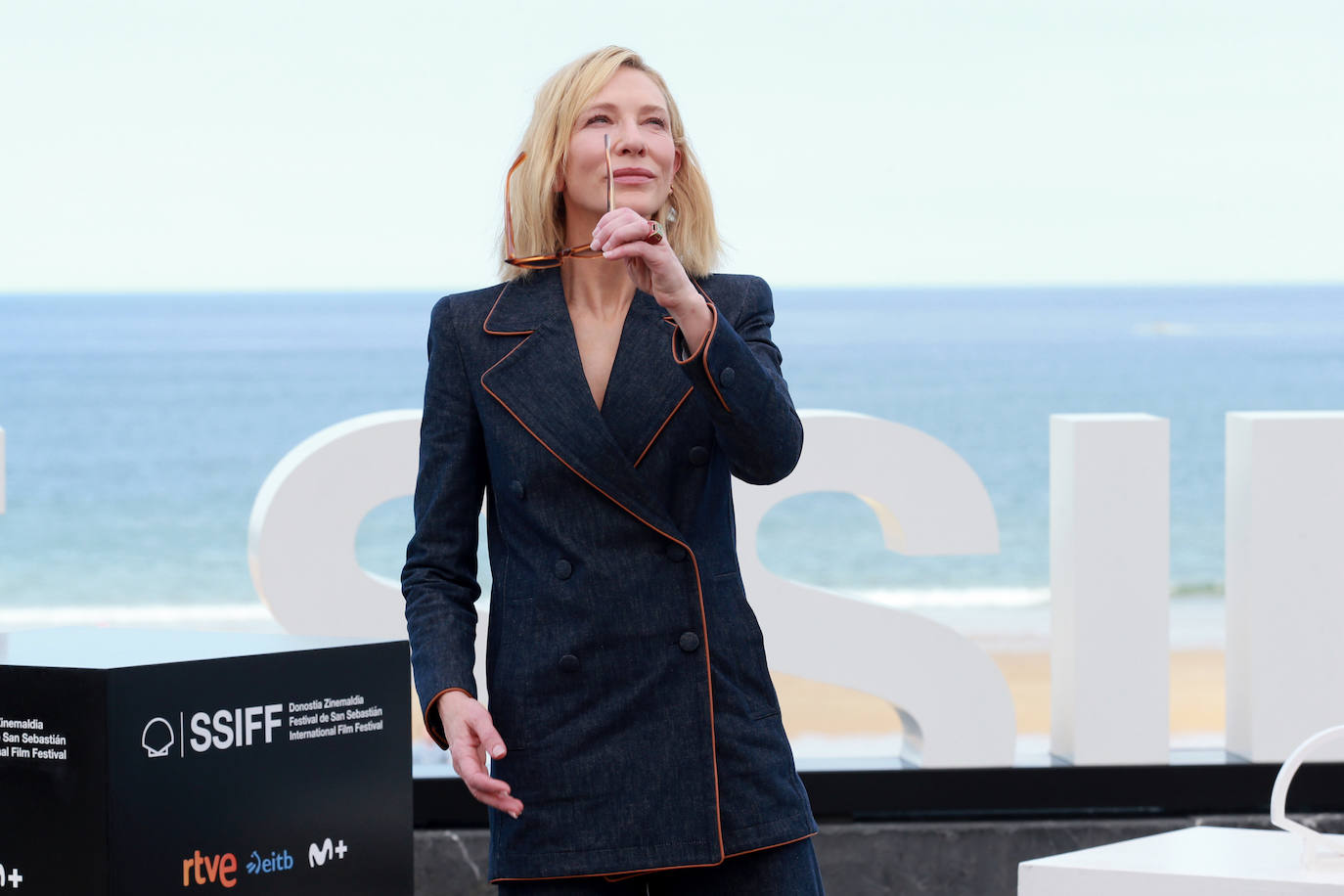Así ha sido la llegada de Cate Blanchett a Donostia