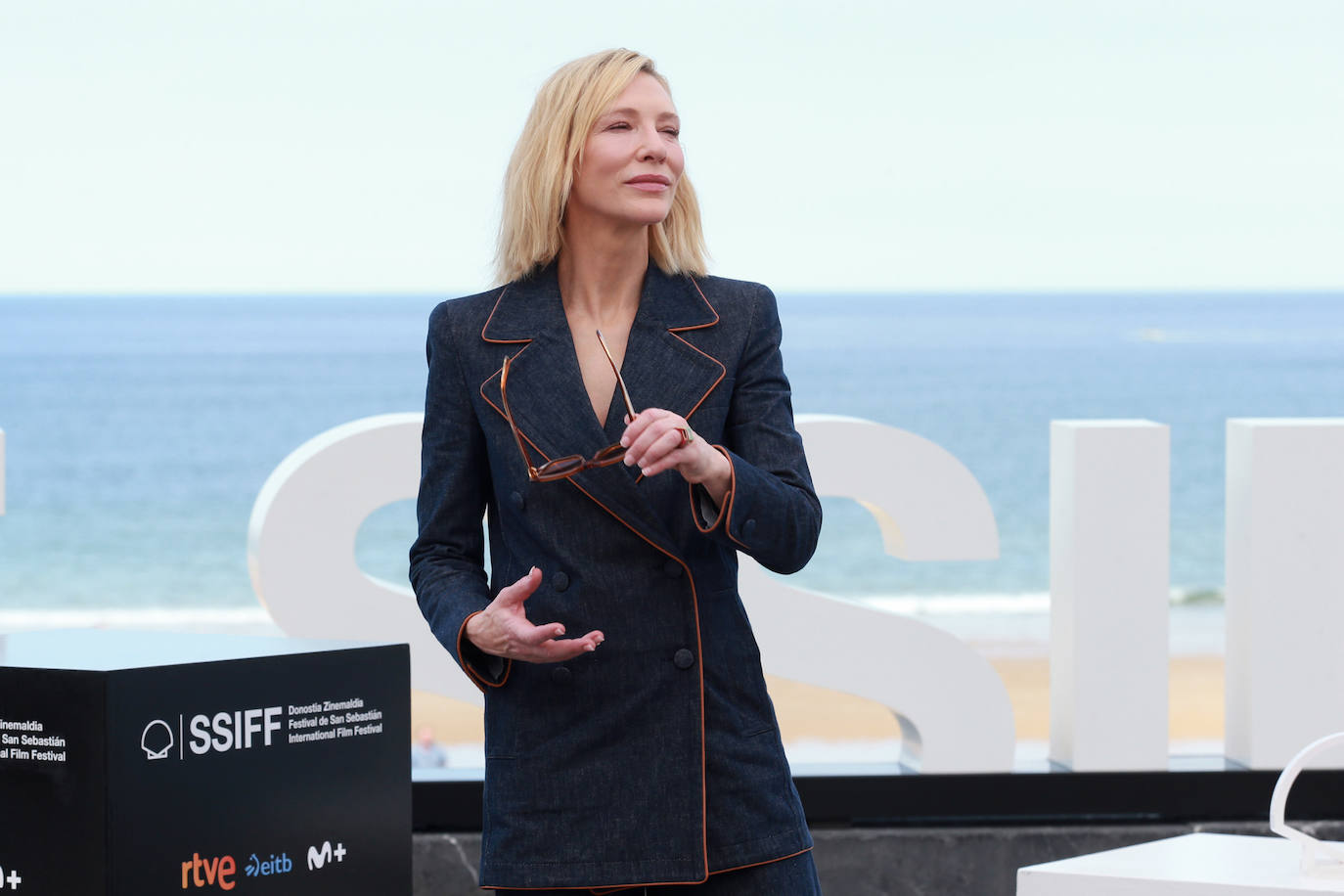 Así ha sido la llegada de Cate Blanchett a Donostia