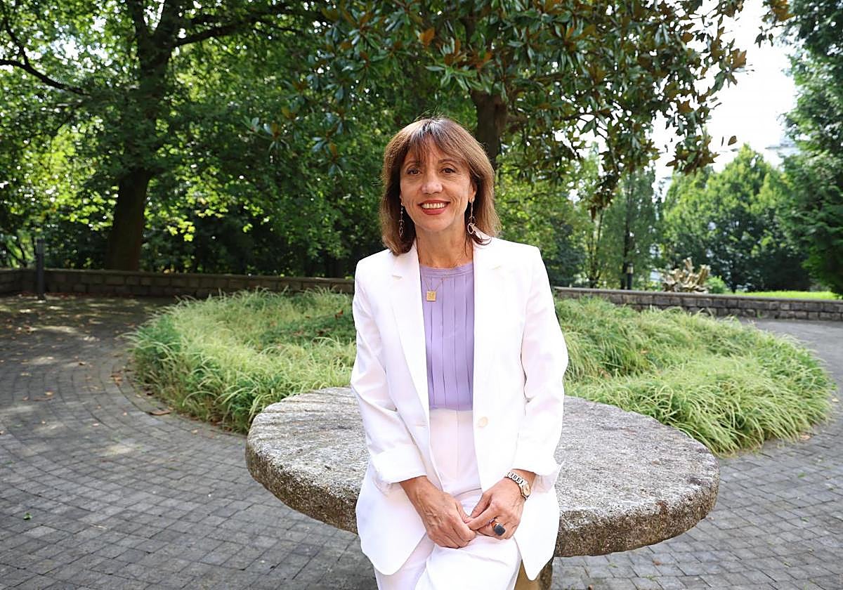 Eva Ferreira, rectora de la Universidad del País Vasco.