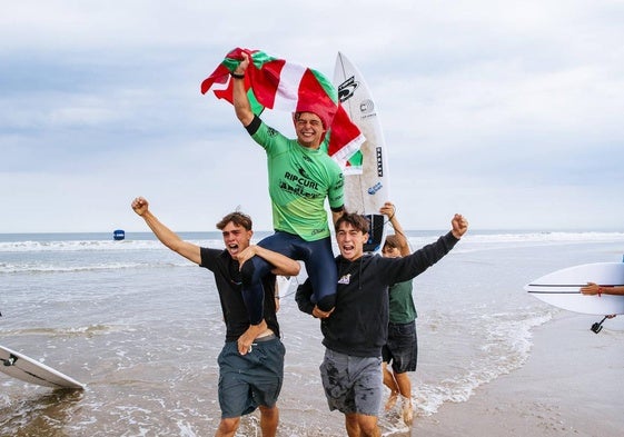 Keoni Lasa: «Es el sueño de todo surfista, cuesta asimilarlo»