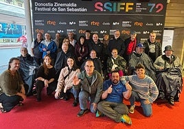 Personas con daño cerebral de Gipuzkoa se emocionan con 'La habitación de al lado' de Almodóvar