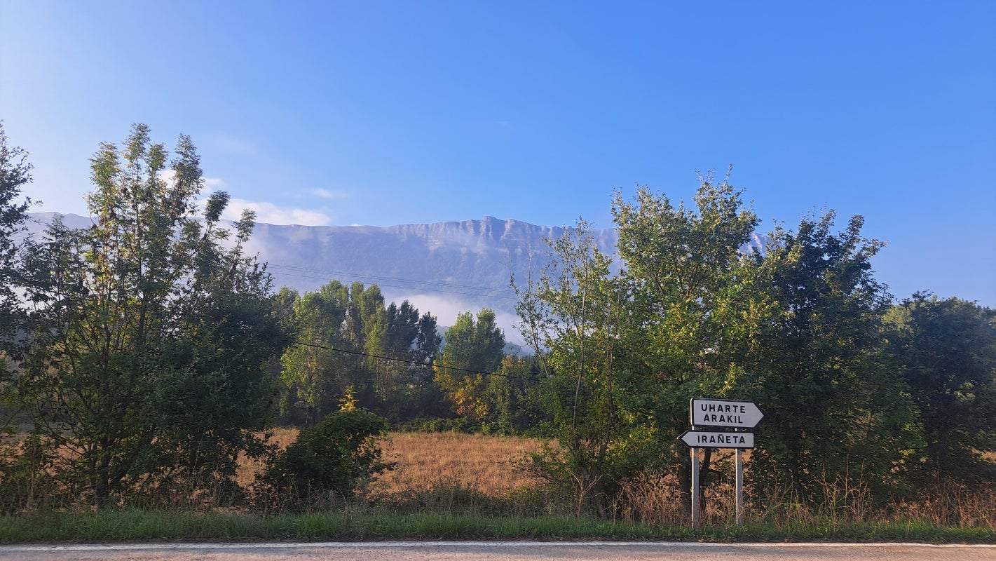 Ruta a la cima de Artxueta