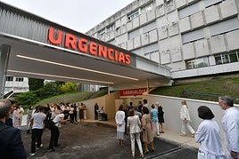 Entrada a las Urgencias de Policlínica Gipuzkoa.